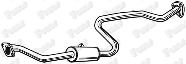 Centre Muffler (612781)
