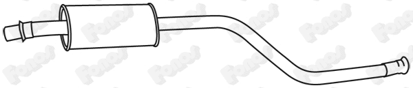 Centre Muffler (613121)