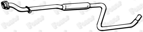 Centre Muffler (814466)