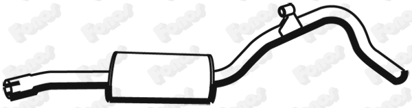 Centre Muffler (13137)