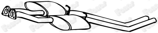 Centre Muffler (617891)