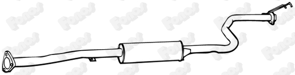 Centre Muffler (818760)