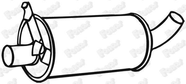 Centre Muffler (612674)