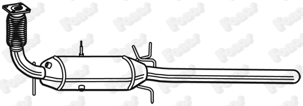 Soot/Particulate Filter, exhaust system (73184)