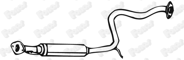 Centre Muffler (614598)