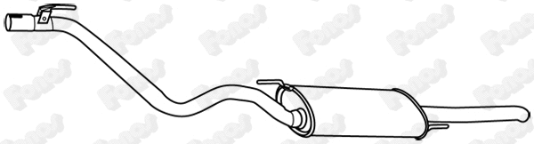 Rear Muffler (616319)