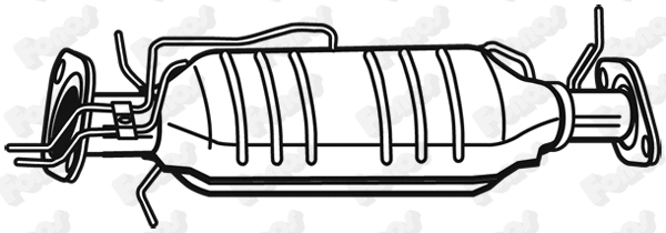 Soot/Particulate Filter, exhaust system (73050)