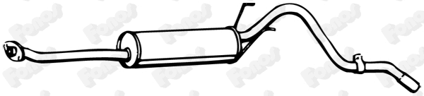 Rear Muffler (614672)