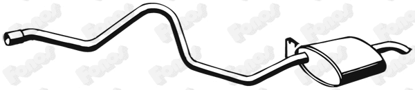 Rear Muffler (614911)