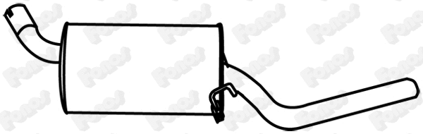 Rear Muffler (619177)