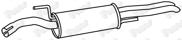 Rear Muffler (616269)