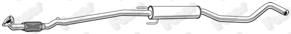 Centre Muffler (617874)