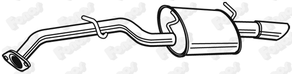 Rear Muffler (23900)