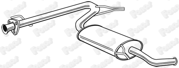 Rear Muffler (23648)