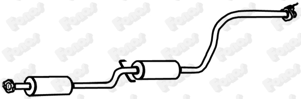 Centre Muffler (817794)