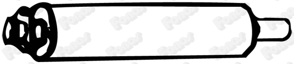 Front Muffler (616892)