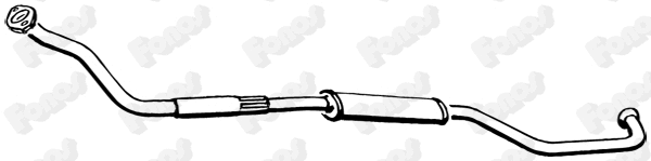 Front Muffler (613106)