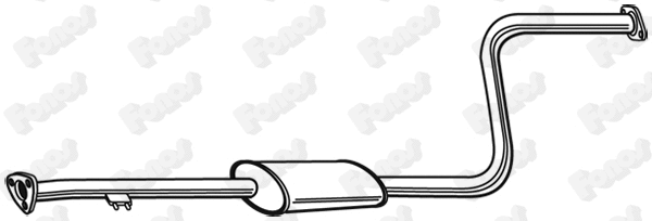 Centre Muffler (620013)