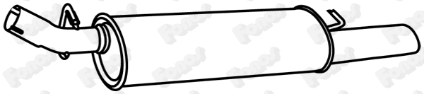 Rear Muffler (617963)