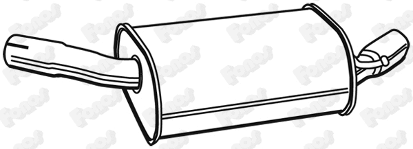 Rear Muffler (617194)