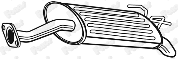 Rear Muffler (620987)