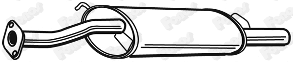 Rear Muffler (615256)