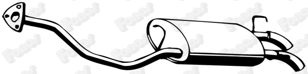 Rear Muffler (620948)