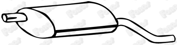 Rear Muffler (31728)