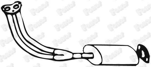 Front Muffler (02727)