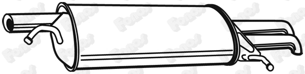 Rear Muffler (616421)