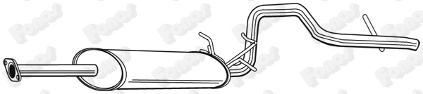 Rear Muffler (618271)