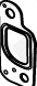 Gasket, exhaust pipe (80361)