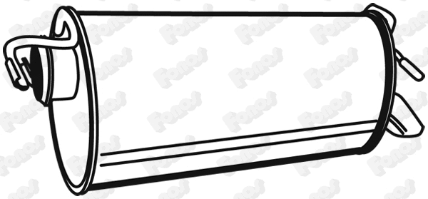 Rear Muffler (613320)