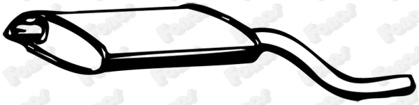 Rear Muffler (617416)