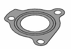 Gasket, exhaust pipe