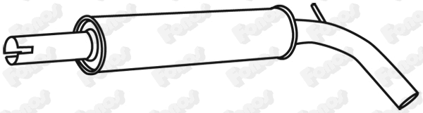 Centre Muffler (616362)