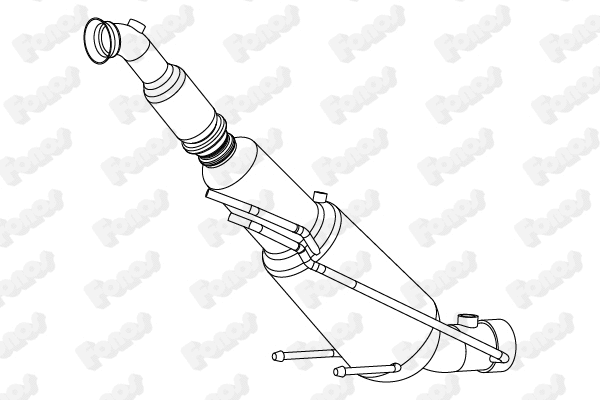 Soot/Particulate Filter, exhaust system (73383)