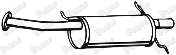 Rear Muffler (620001)