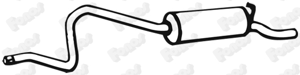 Rear Muffler (02576)