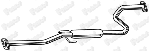 Centre Muffler (620741)