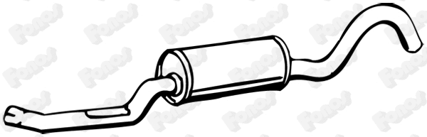 Centre Muffler (15201)