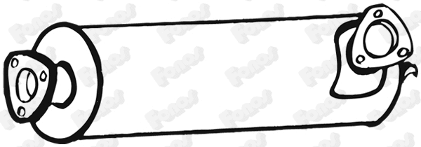 Centre Muffler (616461)