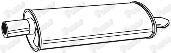 Rear Muffler (17349)