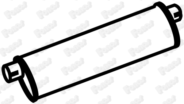 Centre Muffler (19124)