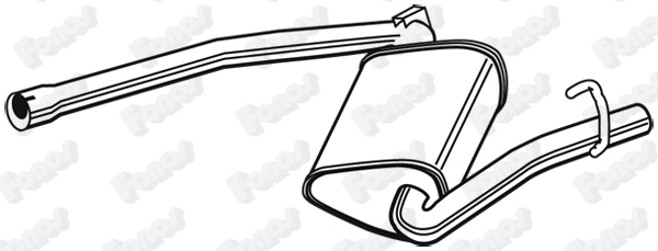 Centre Muffler (616506)