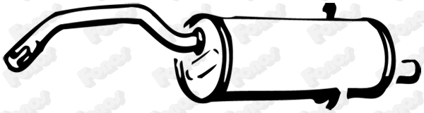 Rear Muffler (09094)