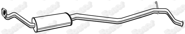 Front Muffler (615206)