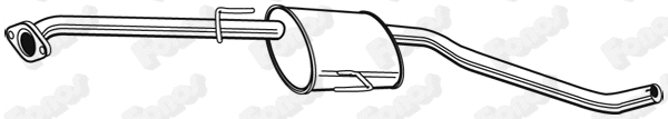 Centre Muffler (617566)