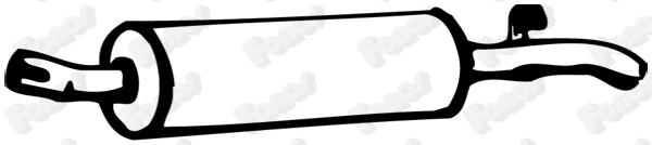 Rear Muffler (631748)