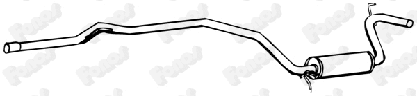 Centre Muffler (619434)